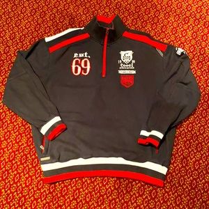 Coogi’s half zip front sweatshirt XXXL